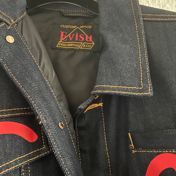 Evisu Denim jacket - Picture 2 of 3